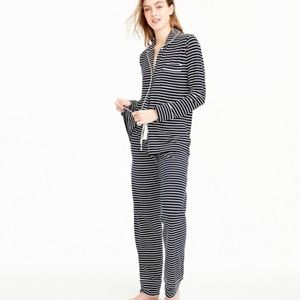 Jcrew Dreamy Cotton Pajama Set in Stripe